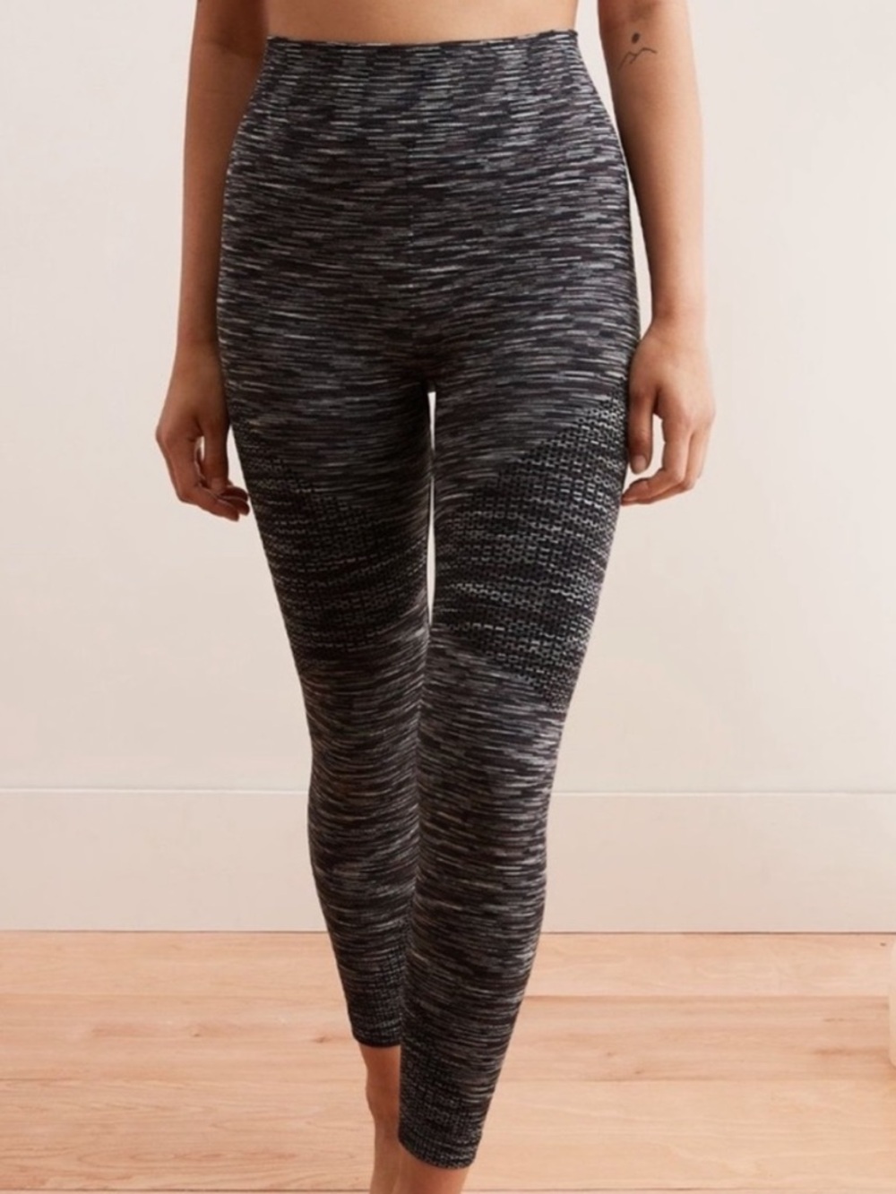 Aerie Chill Play Move Heathered Seamless Leggings - Small